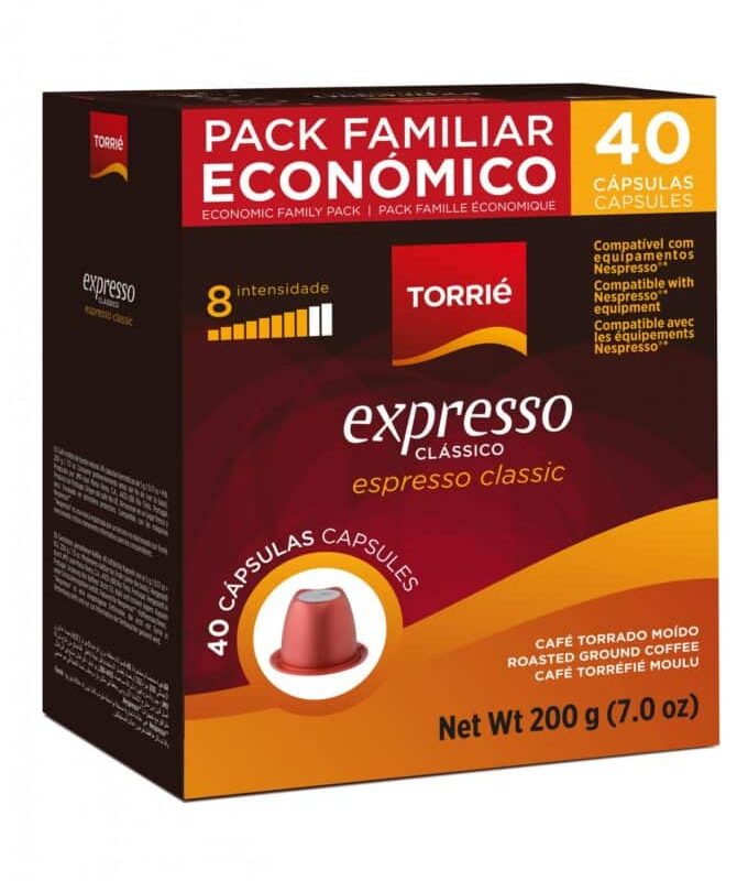 Torrié Expresso Pack Familiar 40 Cápsulas