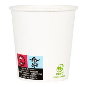 Copos de papel 4 oz (120 ml) — 50 unidades