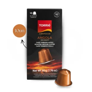 Torrié Angola — 10 cápsulas de aluminio Nespresso