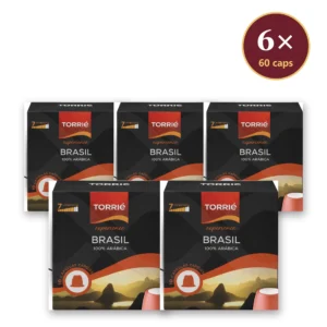 Torrié Brasil — pack de 6 cajas (60 cápsulas Nespresso)