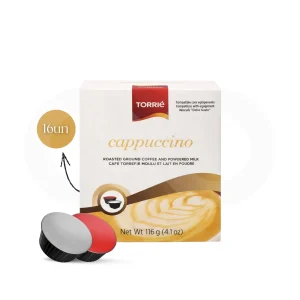 Torrié Capuchino — 8 + 8 cápsulas Dolce Gusto