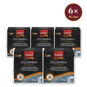 Torrié Colômbia — pack de 6 caixas (60 cápsulas Nespresso)