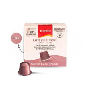 Torrié Expresso Clássico — 10 cápsulas compostáveis Nespresso