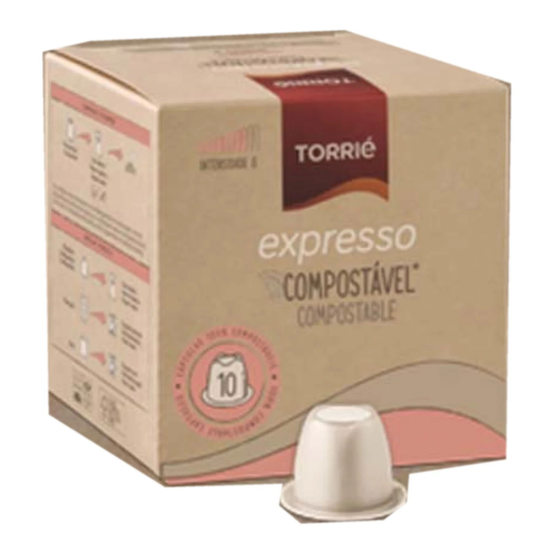 Torrié Expresso Compostável — 10 cápsulas Nespresso
