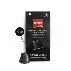 Torrié Expresso Forte — 10 cápsulas de alumínio Nespresso