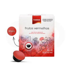 Torrié Infusão de Frutos Vermelhos — 16 cápsulas Dolce Gusto