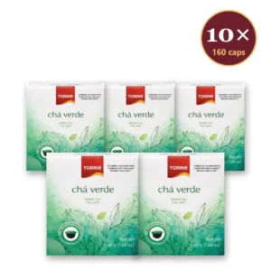 Torrié Té Verde — pack de 10 cajas (160 cápsulas Dolce Gusto)