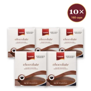 Torrié Chocolate — pack de 10 caixas (160 cápsulas Dolce Gusto)