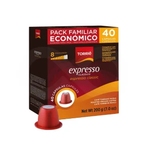 Torrié Expresso Clássico — pack familiar de 40 cápsulas